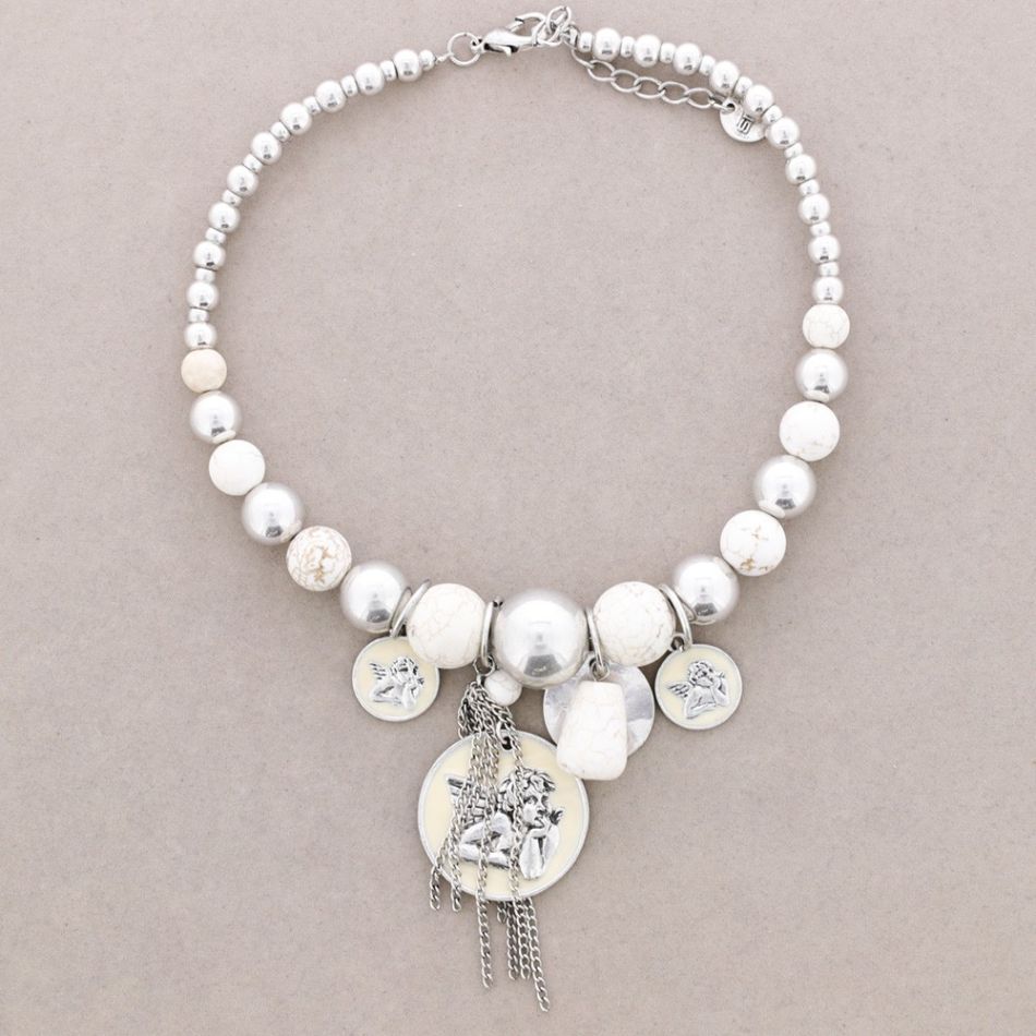 STONE BEADS NECKLACE