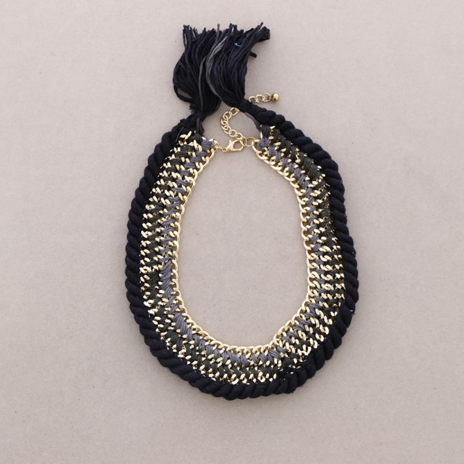 GARGANTILLA CADENAS TRENZADAS