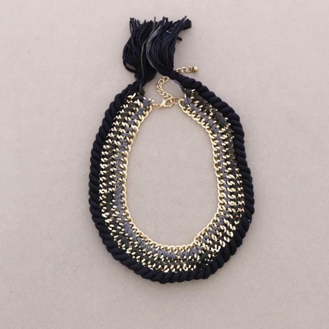 GARGANTILLA CADENAS TRENZADAS