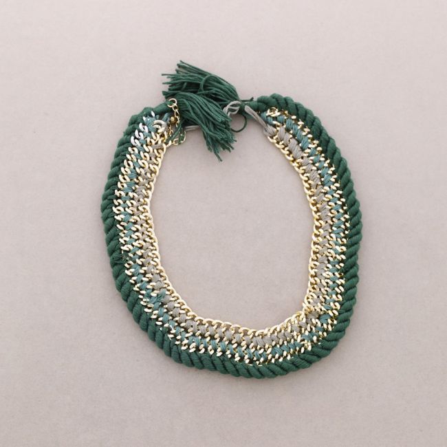 GARGANTILLA CADENAS TRENZADAS