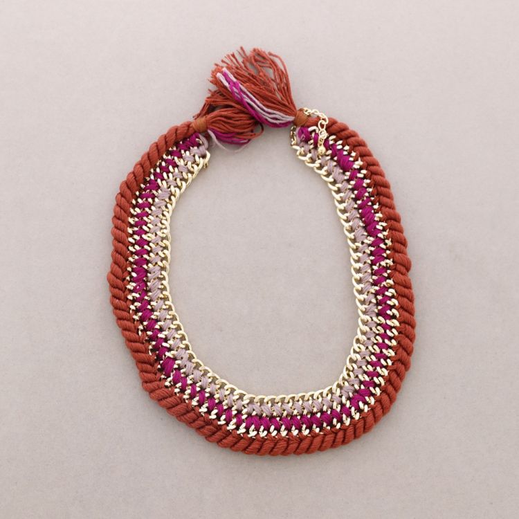 GARGANTILLA CADENAS TRENZADAS