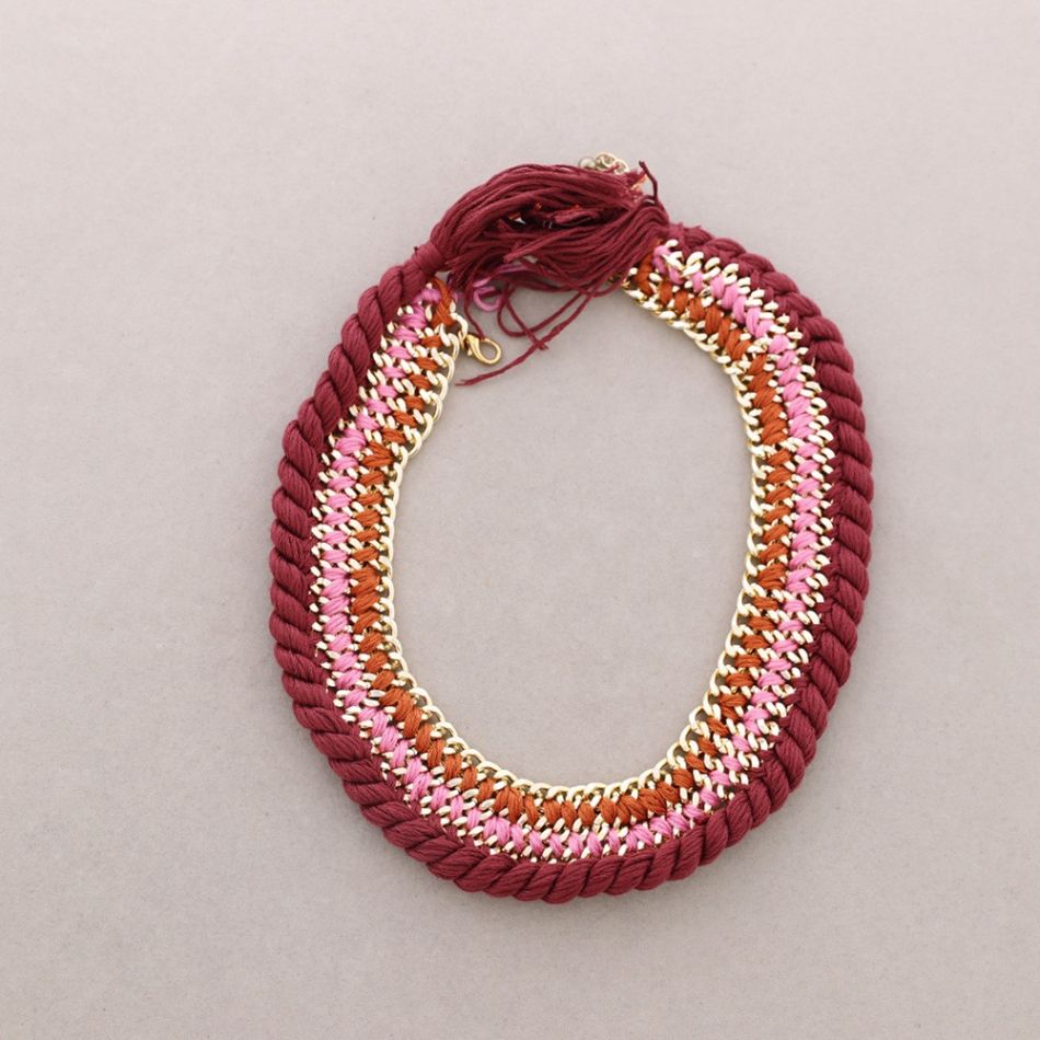 GARGANTILLA CADENAS TRENZADAS