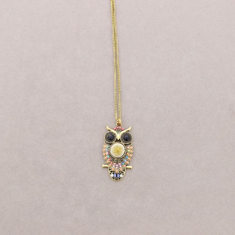 LONG NECKLACE COLG ETHNIC COOL