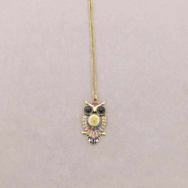 LONG NECKLACE COLG ETHNIC COOL