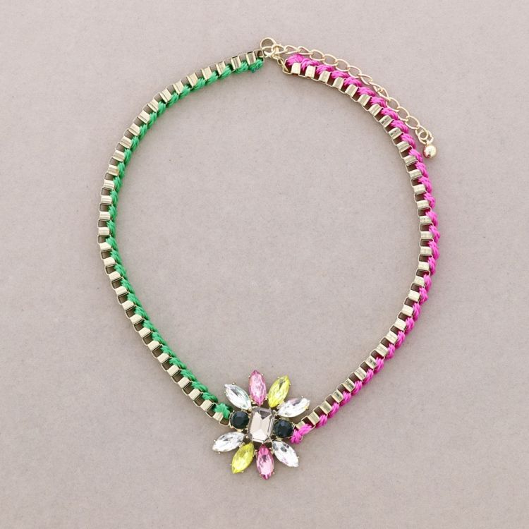 FLUOR FACETED CRYSTALS CHAIN ??CHAIN