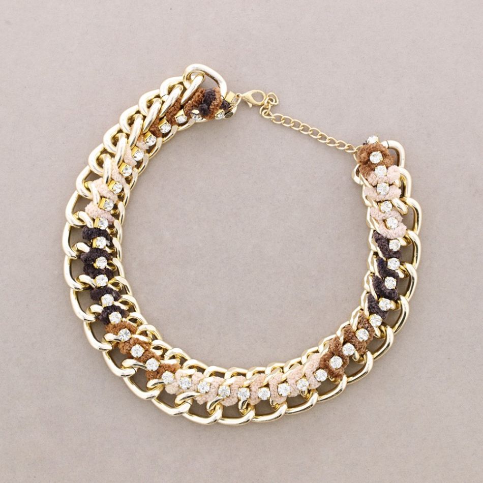 BRAIDED CORD CHAIN ??CHOKER