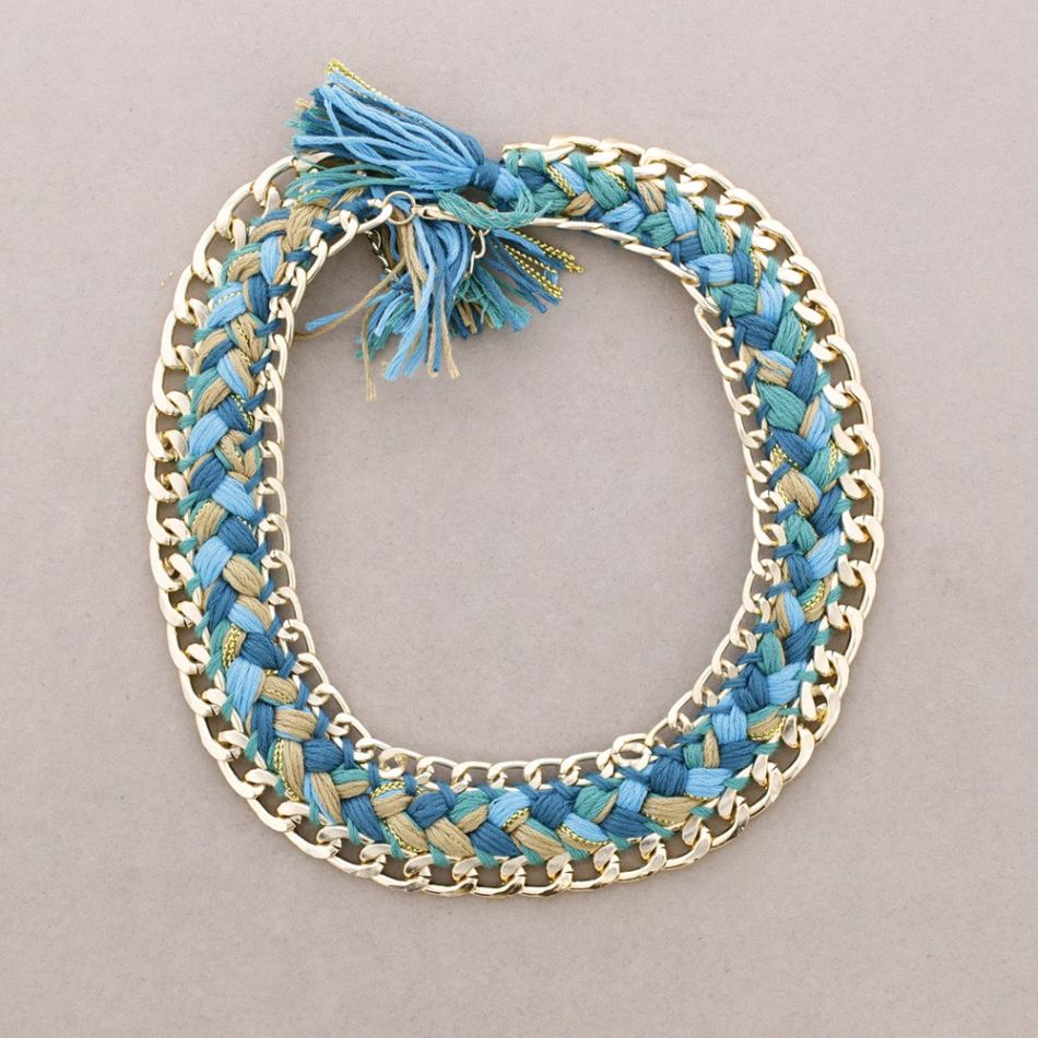 BRAIDED THREAD CHOKER