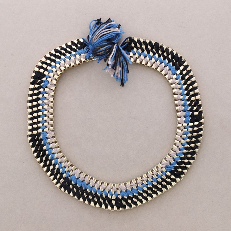 BRAIDED THREAD CHAIN ??CHOKER