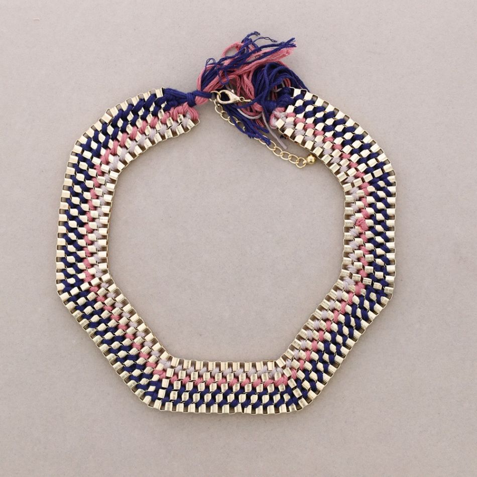 GARGANTILLA CADENAS HILO TRENZADO