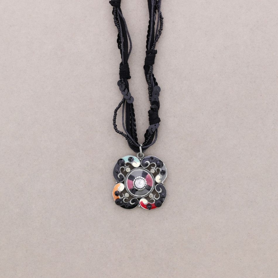 COLLAR COLG. ESMALTE CRISTAL