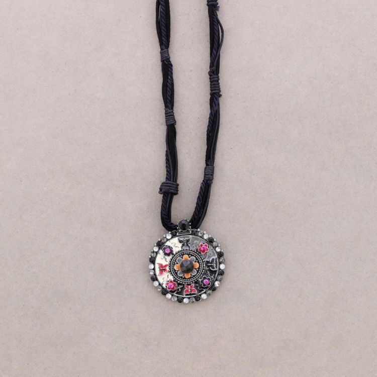 COLLAR COLG. ESMALTE CRISTAL 2