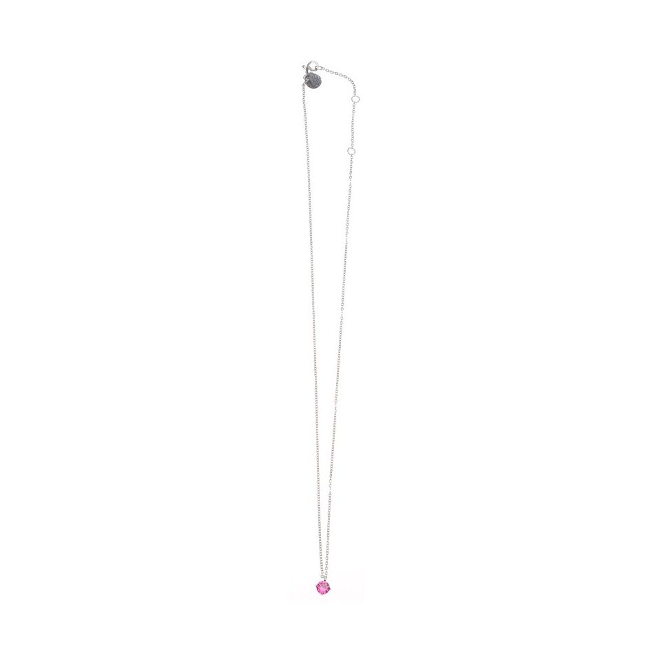 ZIRCONIA STEEL SHORT NECKLACE