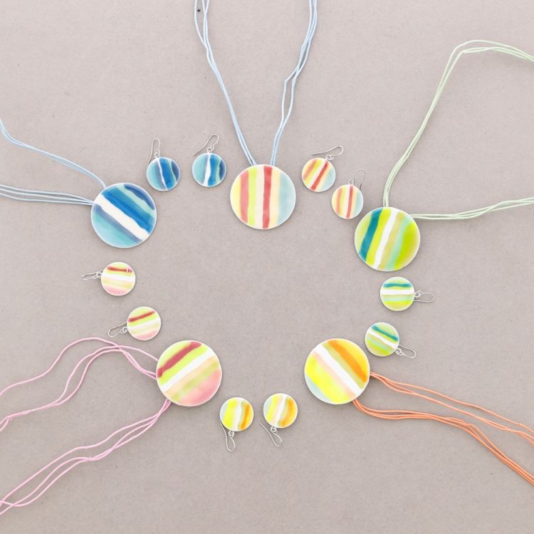 ENAMEL METAL SET 2