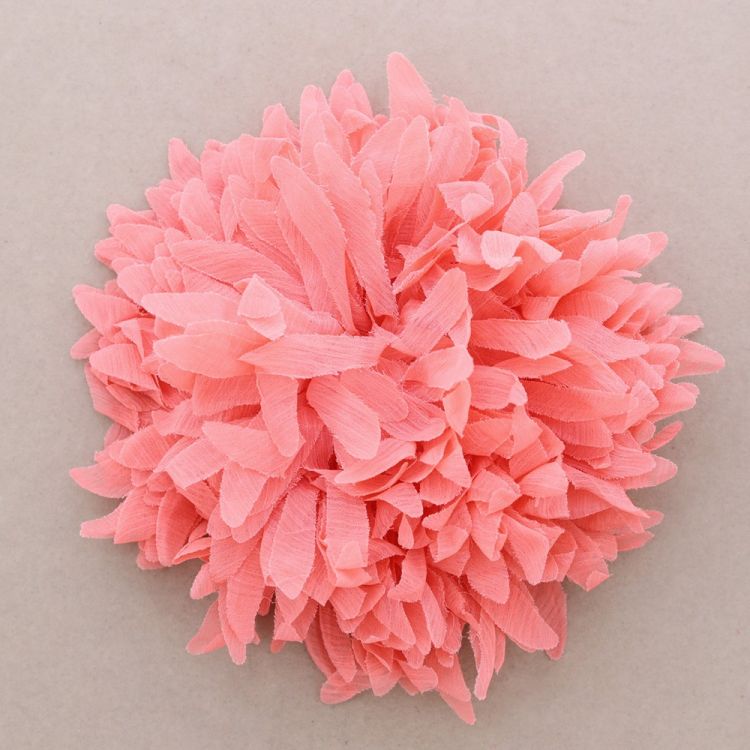 BROCHE FLOR TELA 17CM 2