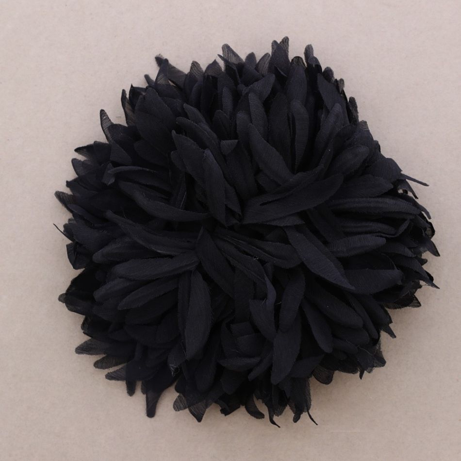BROCHE FLOR TELA 17CM