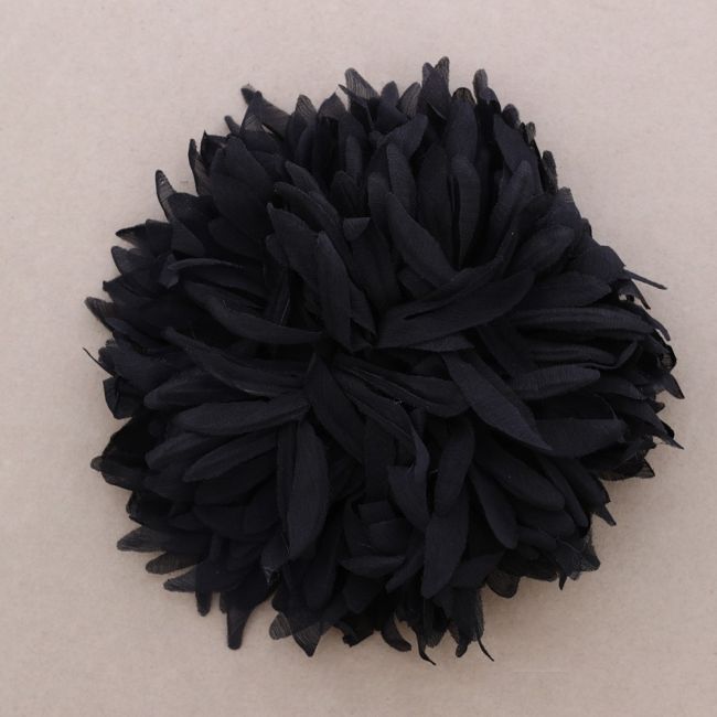 BROCHE FLOR TELA 17CM
