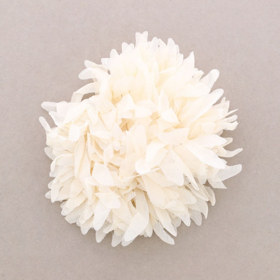 BROCHE FLOR TELA 15.5CM