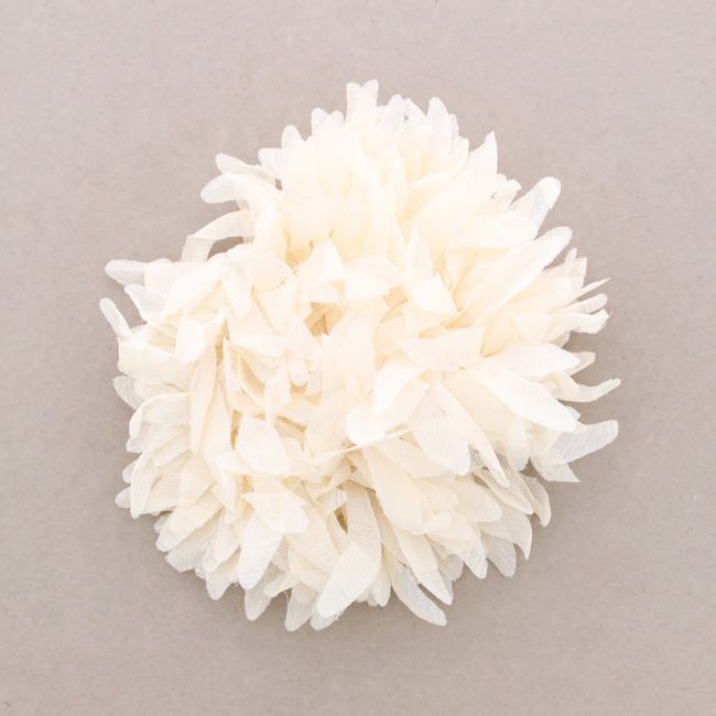 BROCHE FLOR TELA 15.5CM