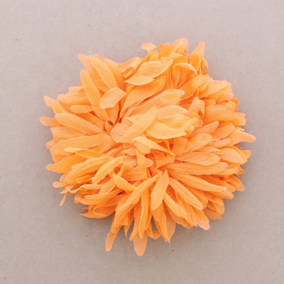 BROCHE FLOR TELA 15.5CM