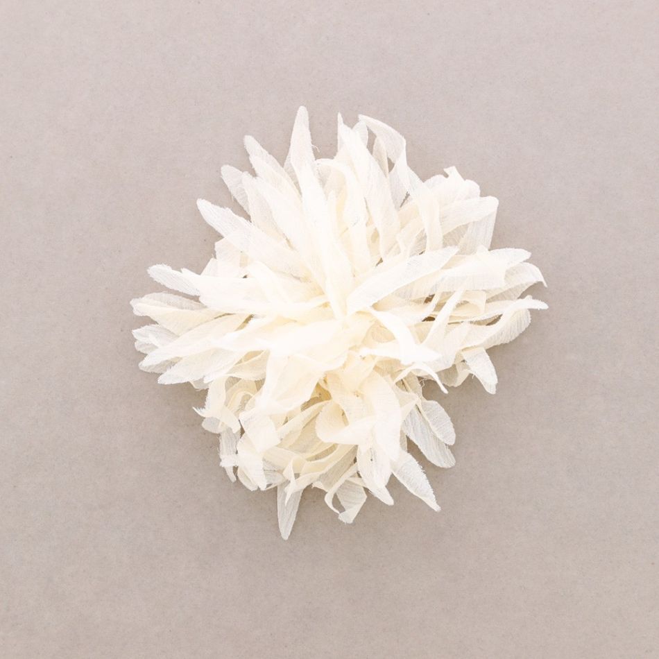 BROCHE FLOR TIRAS 14CM