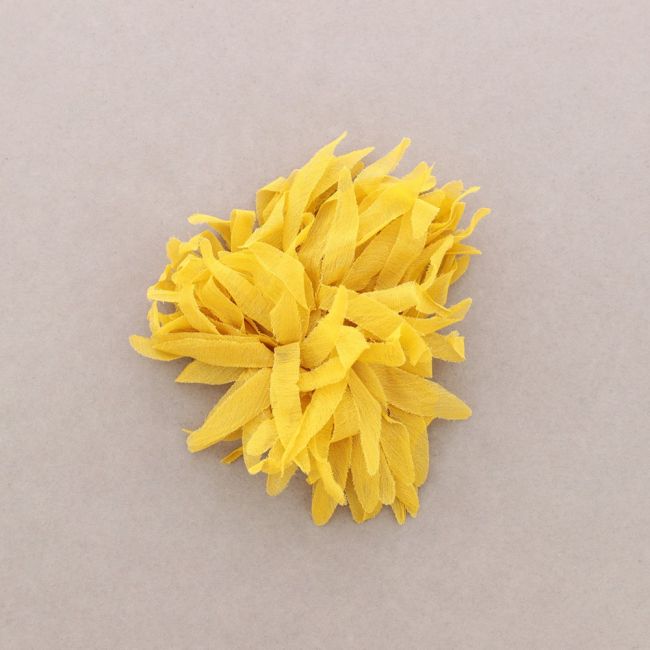 BROCHE FLOR TIRAS 14CM