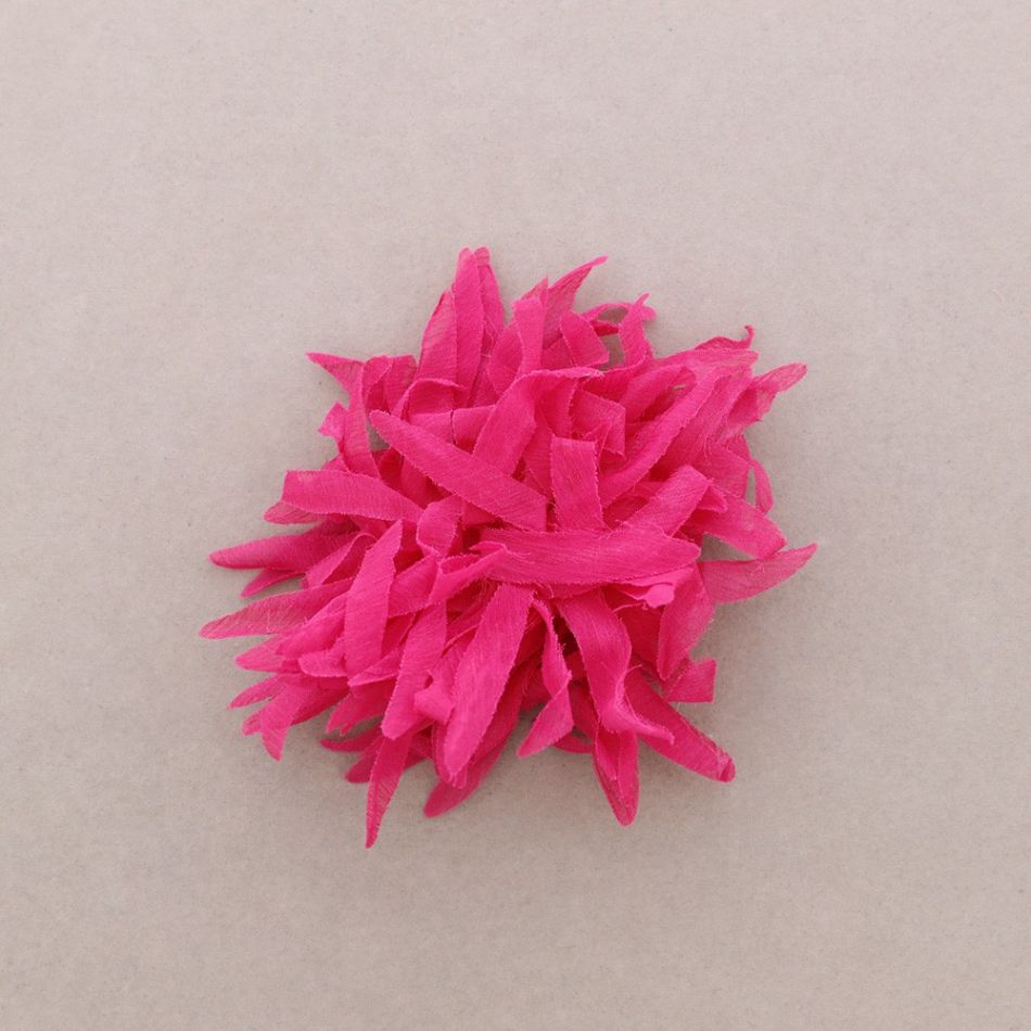 BROCHE FLOR TIRAS 14CM
