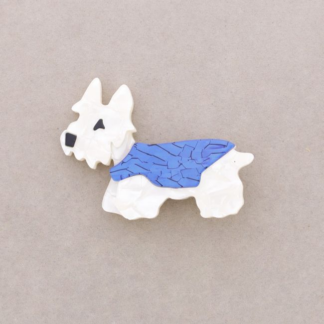 BROCHE PERRITO RESINA