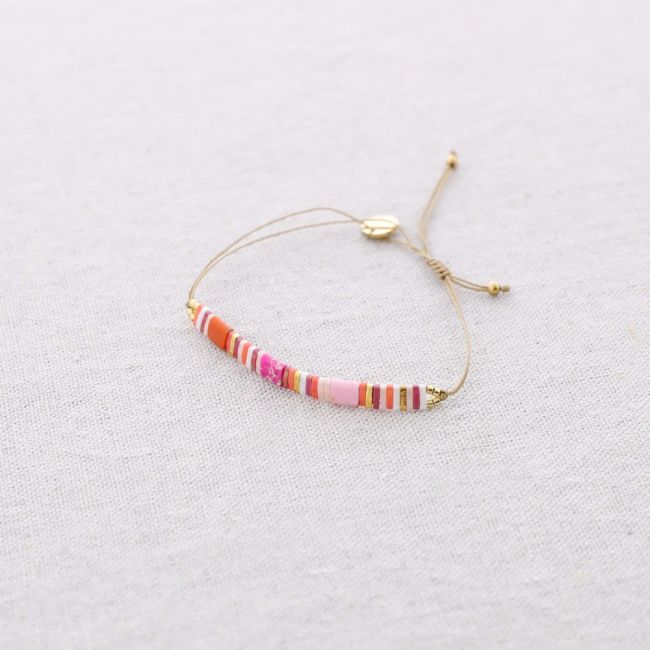 PULSERA ACERO MACRAMÉ CUENTAS MIYUKI