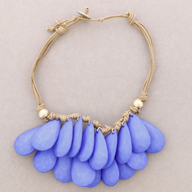 2 STRIPS RESIN DROPS CHOKER