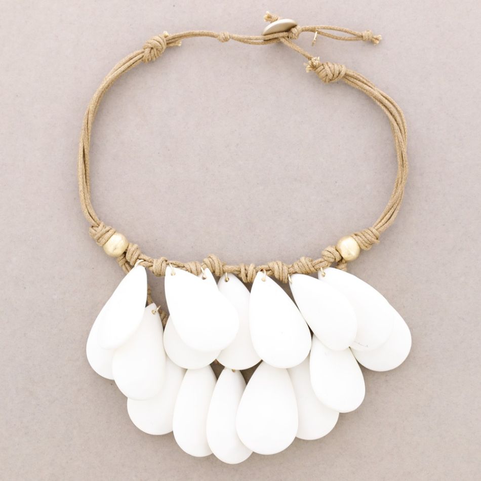 2 STRIPS RESIN DROPS CHOKER
