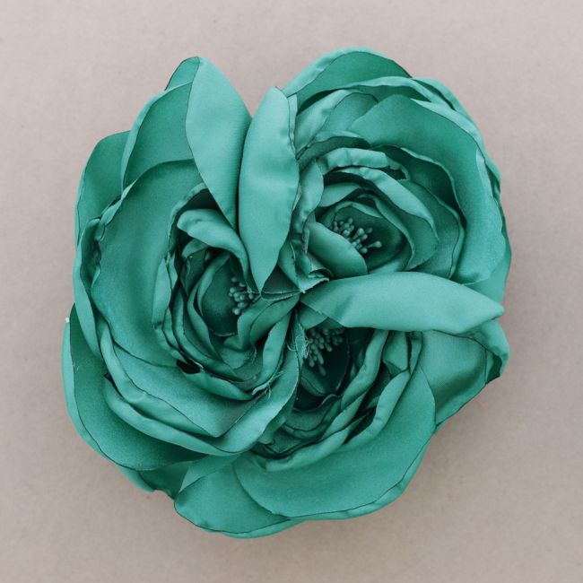 BROCHE FLOR TELA 16CM