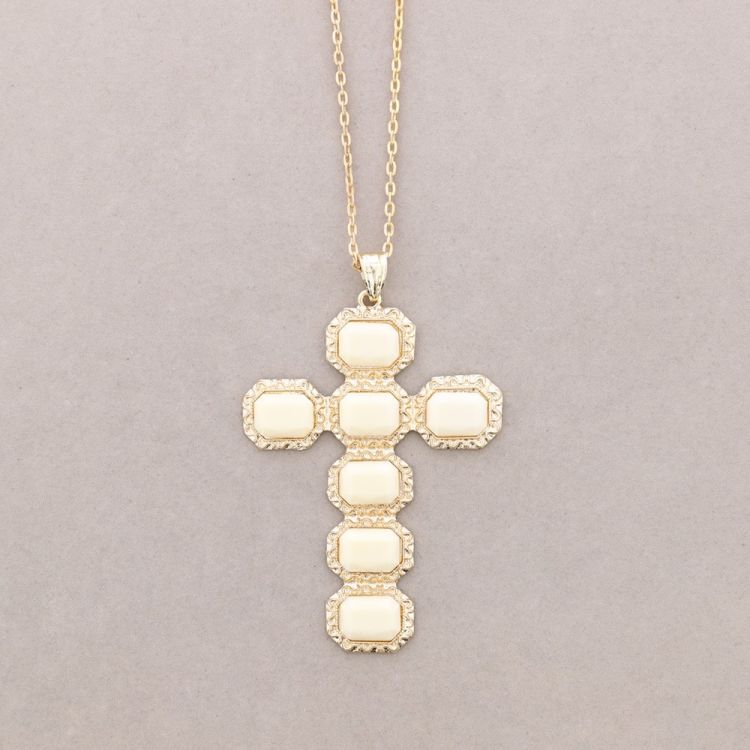 COLLAR LARGO COLG. CRUZ
