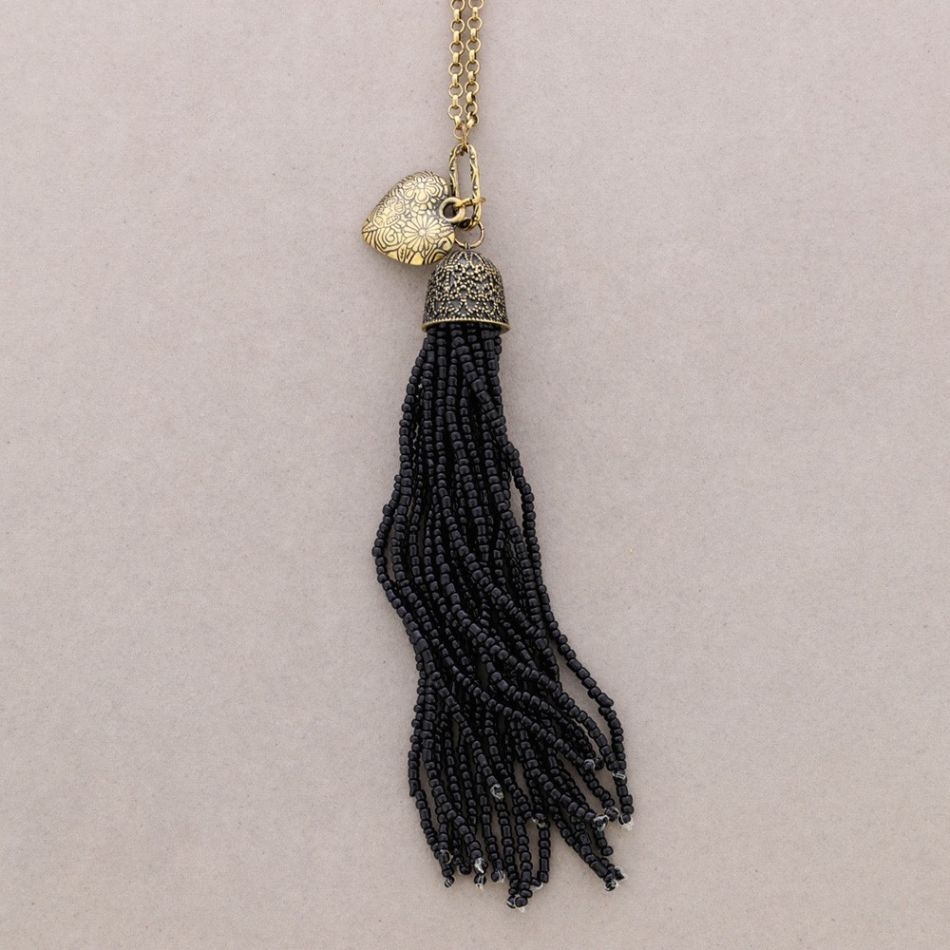 COLLAR LARGO COLG.METAL ABALORIOS