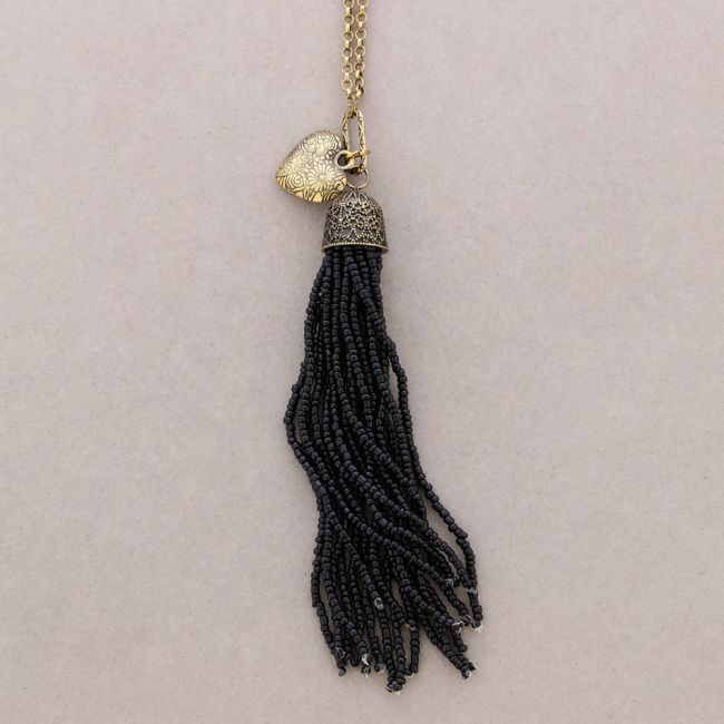 COLLAR LARGO COLG.METAL ABALORIOS
