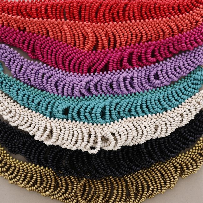 WOODEN BEADS NECKLACE