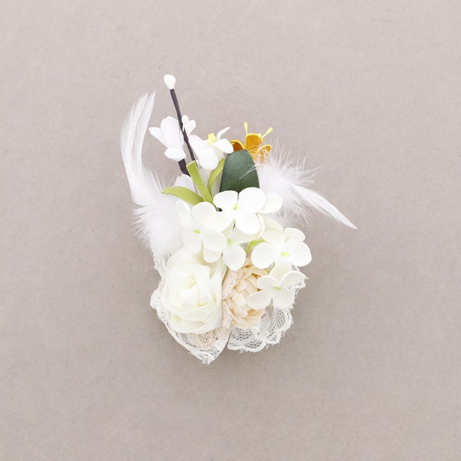 BROCHE FLORES 15CM