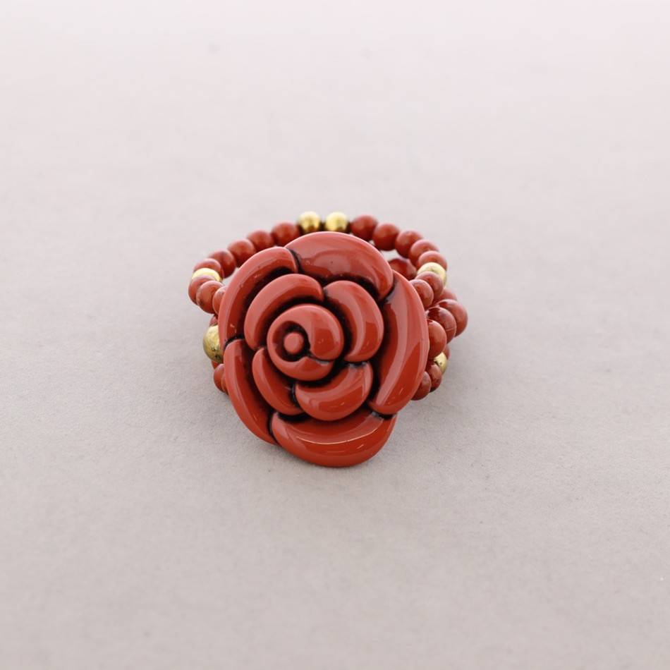 PASTA BEADS FLOWER BRACELET