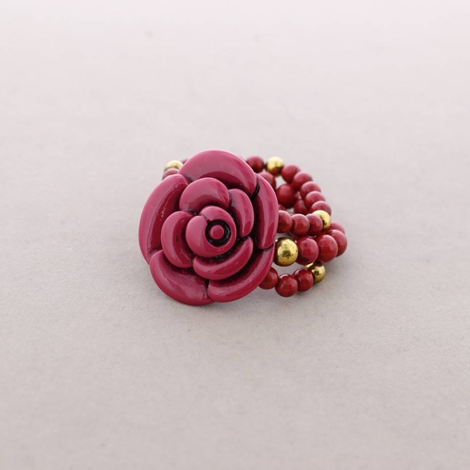 PASTA BEADS FLOWER BRACELET