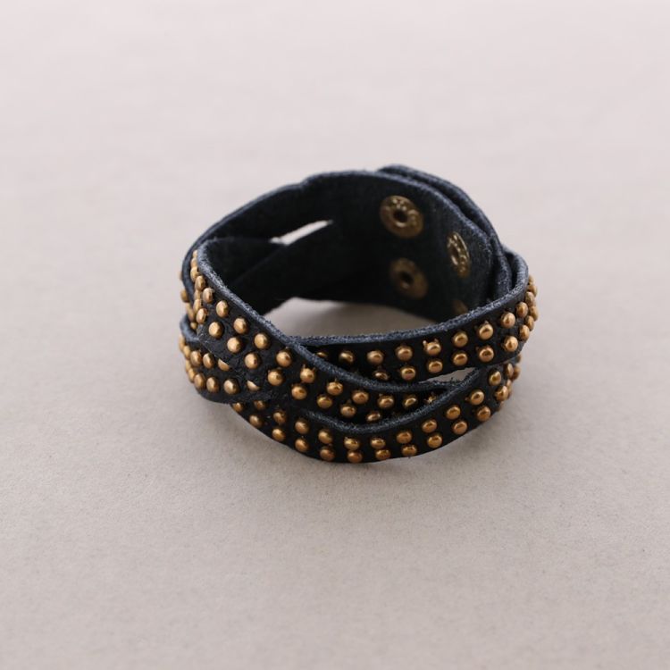 BRAIDED LEATHER BRACELET