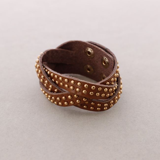 BRAIDED LEATHER BRACELET