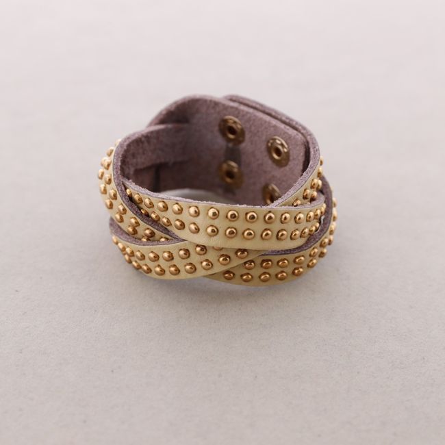 BRAIDED LEATHER BRACELET