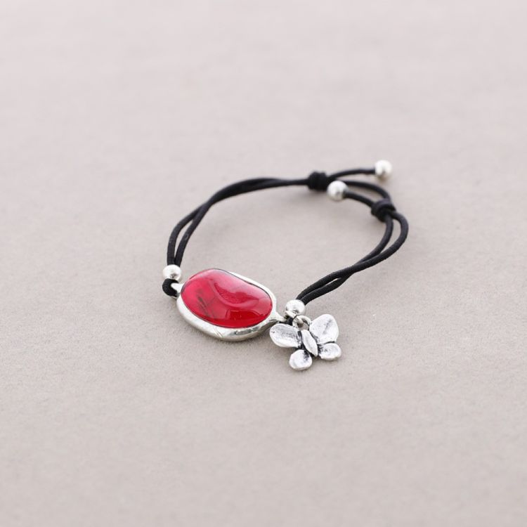 PULSERA GOMITA METAL RESINA