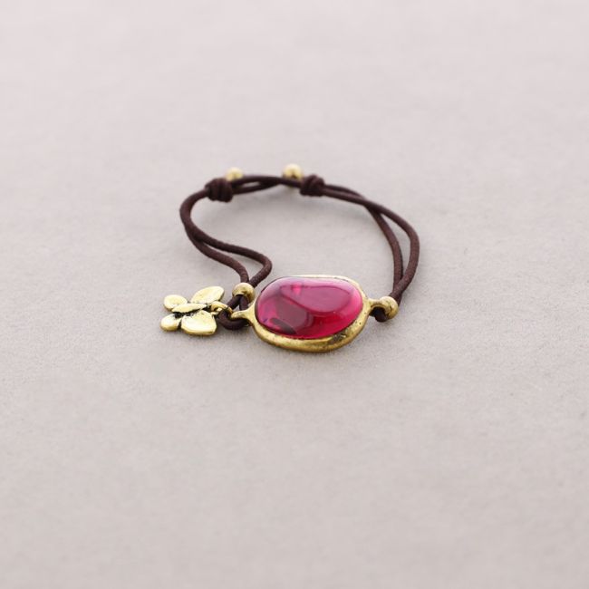 METAL RESIN ELASTIC BRACELET
