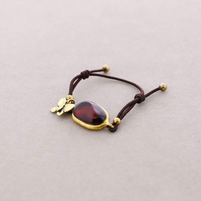 PULSERA GOMITA METAL RESINA