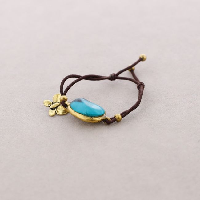 PULSERA GOMITA METAL RESINA