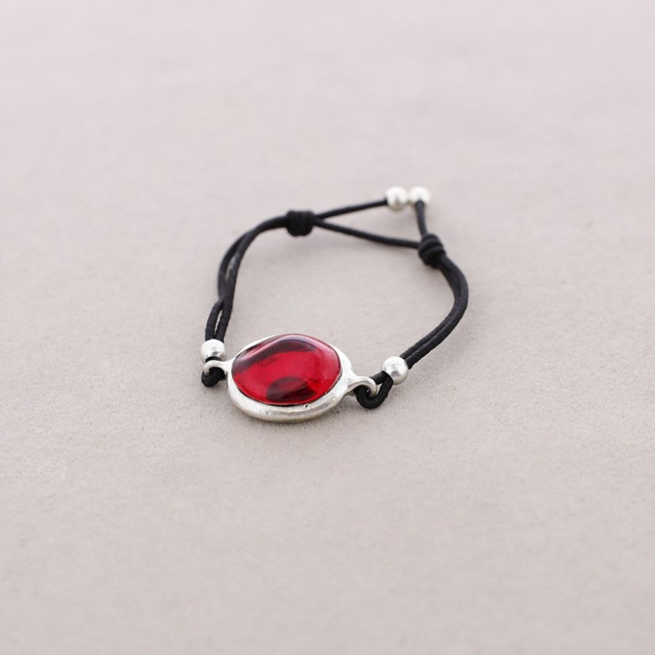 METAL RESIN ELASTIC BRACELET