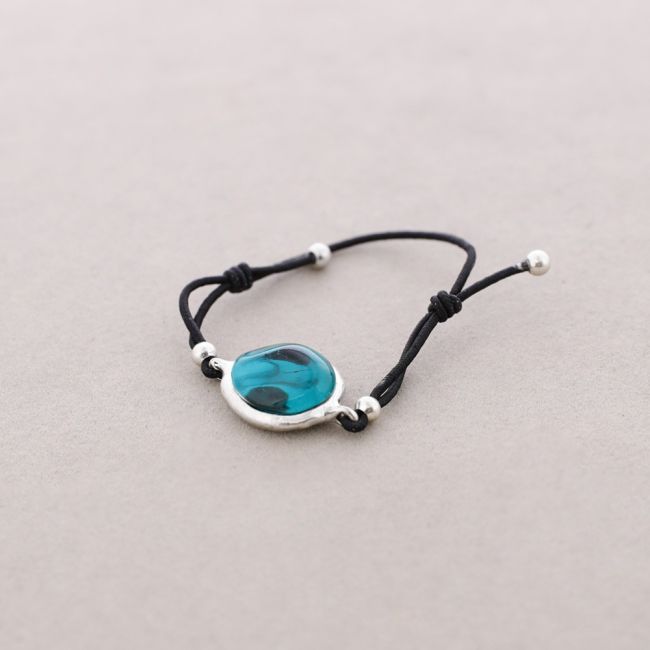 PULSERA GOMITA METAL RESINA