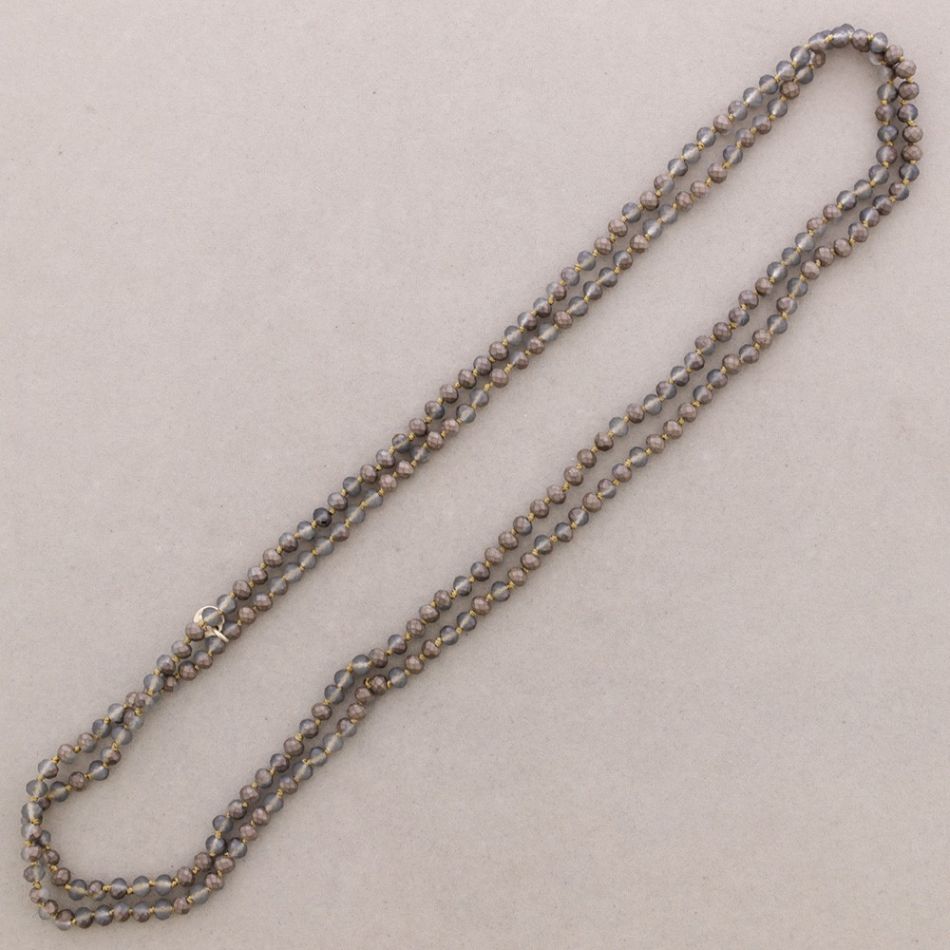 COLLAR LARGO CRISTAL FACETADO 1.5M*6MM