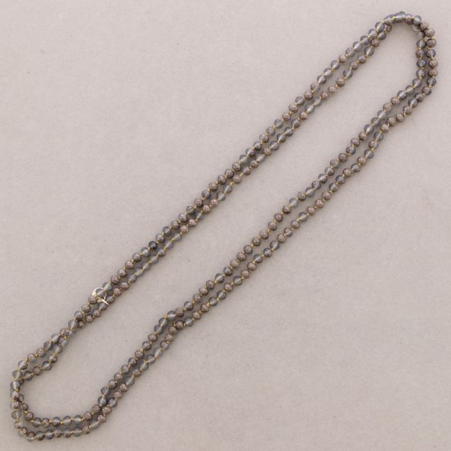 COLLAR LARGO CRISTAL FACETADO 1.5M*6MM