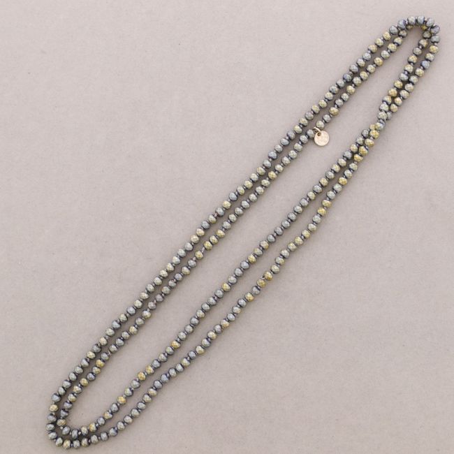 COLLAR LARGO CRISTAL FACETADO 1.5M*6MM